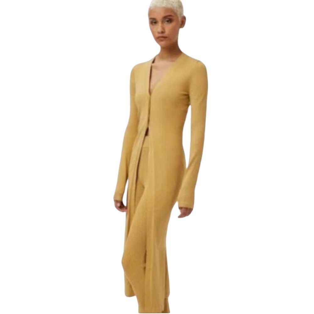 Lita By Ciara REVOLVE Button Front Long Cardigan in Iced Coffee Size Small